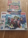 Marvel avengers Pussel brandman Sam memory 