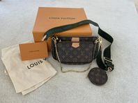 Louis Vuitton Multi Pochette Accessoires Khaki väska 