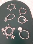 Vackra Armband och Brosch