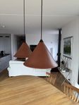 Taklampor i skinn från Cuero Design