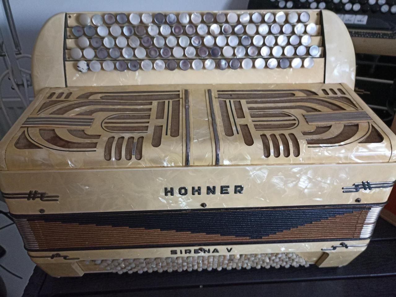 Hohner dragspel.