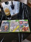 3 X box spel