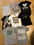 Flerttal fina (Nya) märkes T-shirts samt märkes boxers (S-