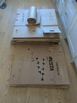 Flyttkartonger flyttlådor packningsmaterial 