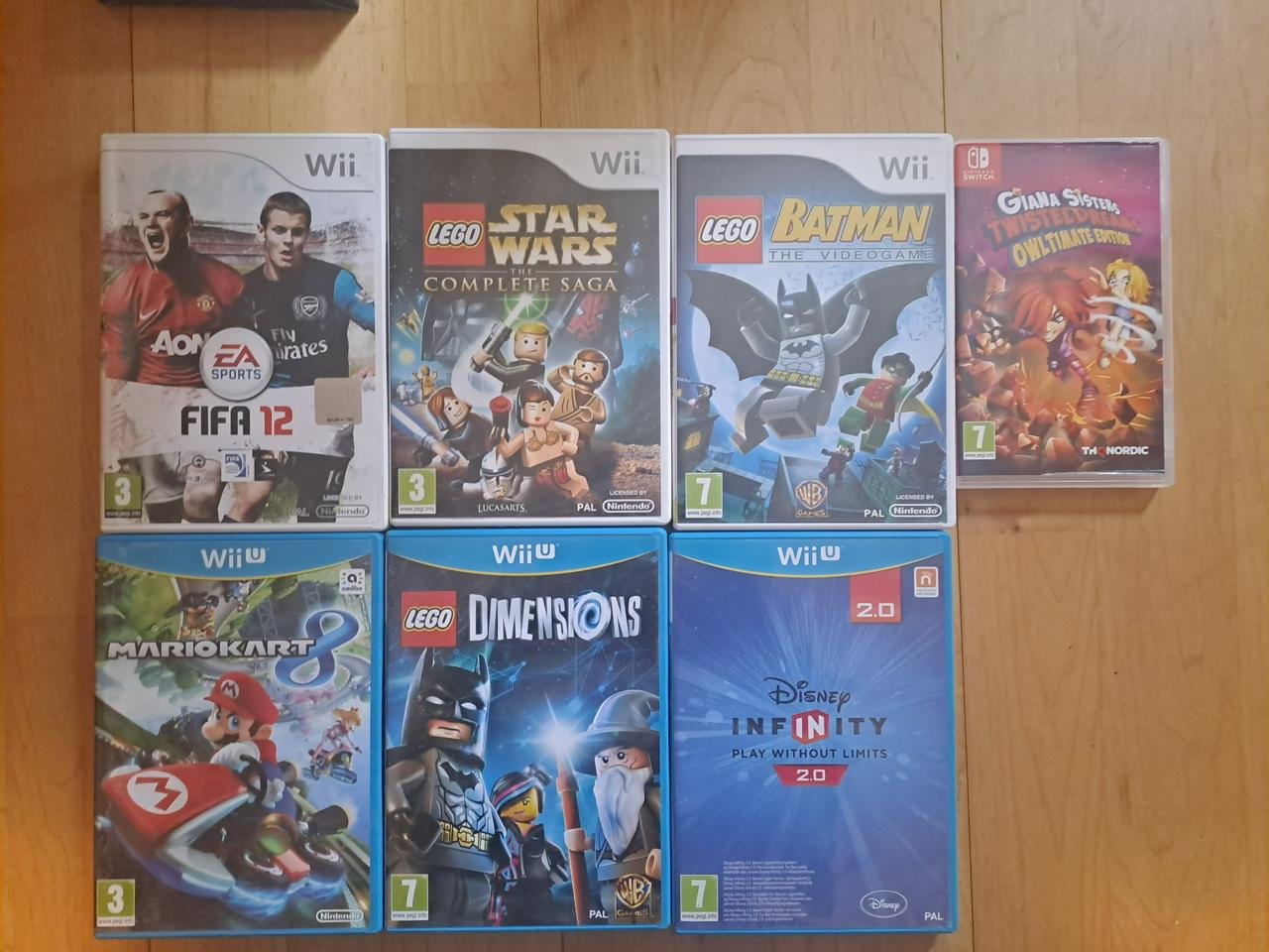 Switch, Wii och Wii U spel 