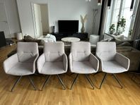 XXXlutz stolar med vridbar sits 