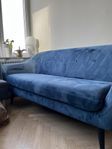 soffa sammet Jysk 