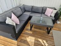 loungesoffa i rotting