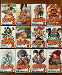 Manga Naruto på engelska 12 st