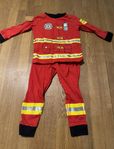 Pyjamas brandman, 2-4 år