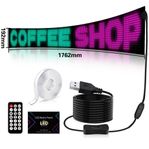 Flexibel LED-matris med App-styrning , USB, IP65 Vattentät