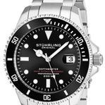 Stührling Original Automatic Aquadiver Svart/Stål Ø42 mm