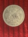 Enkrona Oscar Il 1901 silverhalt 80%