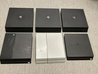 PS4 Konsoler, Kontroller & Mer –Nyservade & Klara att Spel