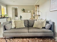 Soffa Söderhamn 3-sits grå