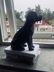 Labrador staty, dekoration för alla labbeälskare (18cm)