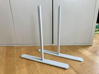 Ikea Sidorna - Ben till rumsavdelare/ skärmvägg. Grå/ St