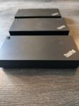 3 Lenovo Thinkpad dockningstation 4K usb-c Thunderbolt Gen2