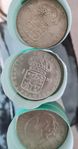 495 st Silvermynt Gustaf VI Adolf med 40% Silver.