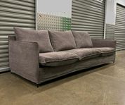 Mio 3-sits soffa Prego 4-sits soffa i brun färg