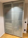 IKEA PAX SKJUTDÖRRAR 150cm bred och 236cm hög
