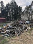 10 m3 blandad ved säljes 