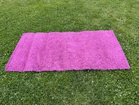 Superfin rosa/lila matta 80 x 160 eller två 80 x 80.