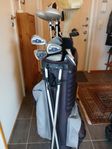 Golfklubbor, dam, Donnay med bag (Best)