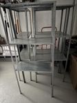 4x Ikea Hyllis förvaringshyllor