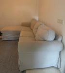 Soffa IKEA Ektorp 3-sits soffa med schäslong beige