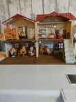 Sylvanian hus m tillbehör 