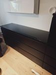ikea Malm byrå 6 lådor