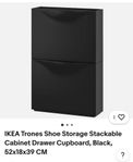 Sko hylla IKEA Trones Shoe Storage Stackable