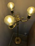 Antik Golvlampa med 3 ljuskällor