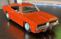 1969 Dodge Charger R/T, Maisto, 1:24, Modellbil i diecast