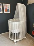 Stokke Sleepi V2 Mini Vit spjälsäng + tillbehör