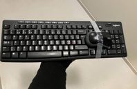 Trådlöst Logitech K270 tangentbord med mus