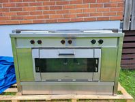 Komplett köksmodul med Gaggenau-ugn – rostfritt stål