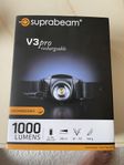 Suprabeam V3pro rechargeable Pannlampa 1000 lumen