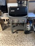 välvårdad weber gasolgrill
