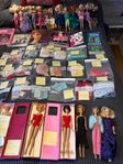 60-tal Barbie & Barbiekläder med tillbehör