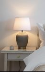 HEMNES Ikea sängbord 2 st, vita med marmorskiva 