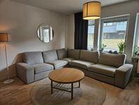 Hörnsoffa soffa IKEA Kivik 5-sits grå