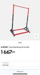 Free-Standing Pull-Up Bar