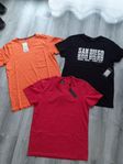 3 OanvändaT-shirts 
