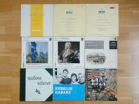 9 st äldre 10 tums LP med klassisk musik