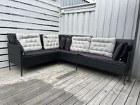 Soffa till uteplatsen