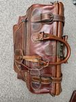 Skinn/läder weekendbag 