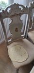 bord 8 stolar vintage shabby chic barock