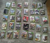 34 stycken Xbox 360 spel!